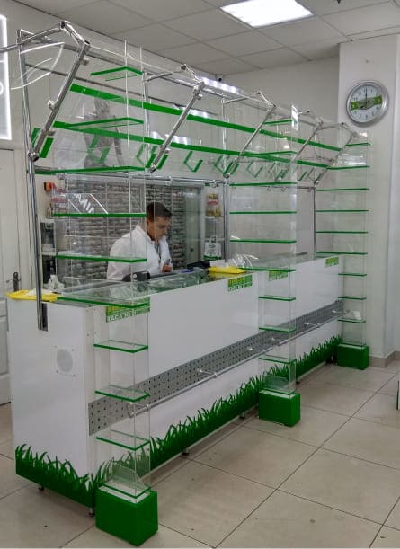 корпусная мебель из пластика под заказ Формат